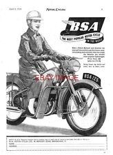 1954 advert bsa for sale  SIDCUP