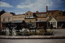 Foto deslizante S1099 KS Kansas Dodge City Town Buildings Scene Ford County 35 mm comprar usado  Enviando para Brazil