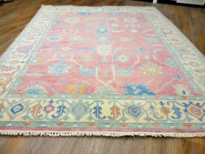 Turkish oushak rug.modern for sale  Kensington