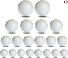 Lot boules polystyrène d'occasion  Paris I
