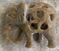 Carved soapstone miniature for sale  SWINDON