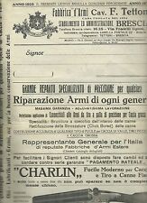Catalogo 1929 tettoni usato  Italia
