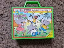 Boîte cubes babar d'occasion  Annonay