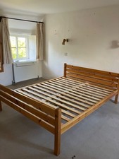 Pine wooden king for sale  SHIPSTON-ON-STOUR