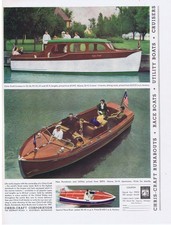 1937 Chris-Craft Cruiser, Runabout e barco de corrida especial anúncio impresso comprar usado  Enviando para Brazil