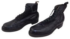 Paire brodequins cuir d'occasion  Isigny-sur-Mer