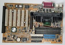 Usado, MSI BX Master Slot 1 ISA AGP retro Mainboard + Pentium III 600MHz + 256MB RAM comprar usado  Enviando para Brazil