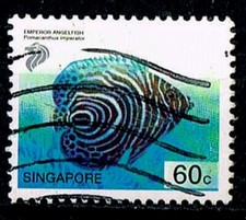 2001. singapour. poisson. d'occasion  France