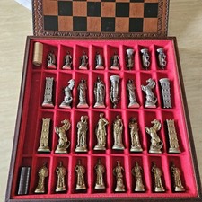 Vintage chessmen brass for sale  Saint Louis