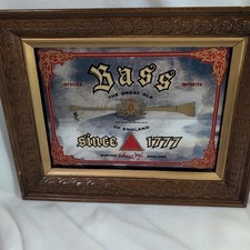 Quadro espelhado Bass The Great Ale Of England Since 1977 Burton England Mancave comprar usado  Enviando para Brazil