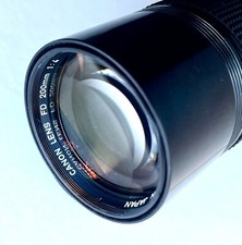 Teleobiettivo canon 200mm usato  Cesena