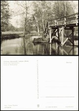 Lübbenau (Spreewald) Lubnjow Brücke do Wotschofskiej Lawki do Wotsowskeje 1976 na sprzedaż  Wysyłka do Poland