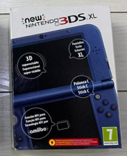 Sistema de jogos portátil Nintendo New 3DS XL 4GB - Azul metálico PAL comprar usado  Enviando para Brazil