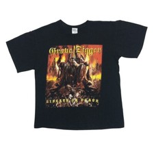 Camiseta GRAVE DIGGER "Liberty Of Death Tour 2007" Power Metal Band pequena média comprar usado  Enviando para Brazil