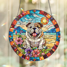 Bulldog window hanging for sale  Corpus Christi