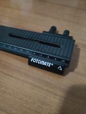 Fotomate Macro Focus Rail Slider + Plate for Close-Up Shooting for SLR / DSLR, usado comprar usado  Enviando para Brazil