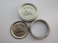 Faixa de parafuso de substituição Kilner e/ou disco de vedação, boca larga (84mm) comprar usado  Enviando para Brazil