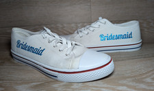 Bridesmaid wedding trainers for sale  DEWSBURY