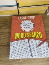 Large print merriam for sale  Sandy