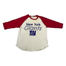 Camisa Raglan New York Giants Junk Food L NFL oficial futebol americano NFL aparência retrô comprar usado  Enviando para Brazil