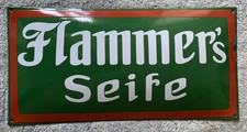 Flammes seife emailschild gebraucht kaufen  Flensburg