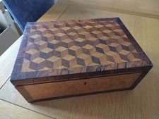 Antique parquetry trinkets for sale  EASTBOURNE
