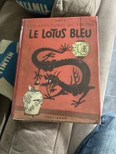 Tintin lotus bleu d'occasion  Puygouzon