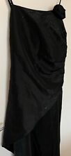 Abendkleid schwarz taft gebraucht kaufen  Hamburg