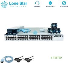 Switch Cisco WS-C3850-48P-L 48 Portas Gigabit PoE LanBase com 1x PSU PWR-C1-715WAC, usado comprar usado  Enviando para Brazil