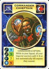 Commander chieftain warzone usato  Italia