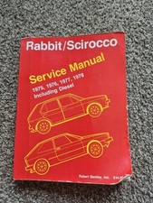 Rabbit scirocco 1975 for sale  Puyallup