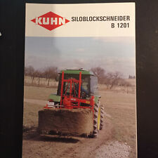 Kuhn siloblockschneider 1201 gebraucht kaufen  Ehrenberg