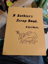 A Luthier's Scrap Book Making Restoring Violins How To Make Restore by Wake 1978, usado comprar usado  Enviando para Brazil