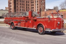 Usado, Salisbury MD Truck 4 1950s American LaFrance Aerial - Aparelho de Incêndio Slide comprar usado  Enviando para Brazil
