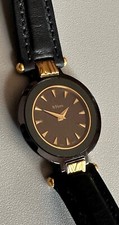 Relógio suíço H. STERN folheado a ouro amarelo 18k relógio azul safira #29100640 comprar usado  Enviando para Brazil