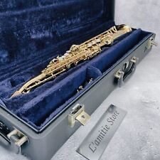 Saxofone soprano YAMAHA YSS-82ZR Bb YSS82ZR 82 ZR sax ouro bronze pescoço curva JP, usado comprar usado  Enviando para Brazil