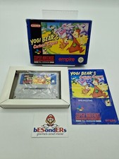Yogi Bears Cartoon Capers - Super Nintendo SNES - PAL Deutsch - OVP - Anleitung comprar usado  Enviando para Brazil