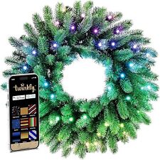 Grinalda pré-iluminada Twinkly – Grinalda de Natal LED controlada por aplicativo Ecomm-caixa aberta comprar usado Grinalda pré-iluminada Twinkly – Grinalda de Natal LED controlada por aplicativo Ecomm-caixa aberta comprar usado  Enviando para Brazil