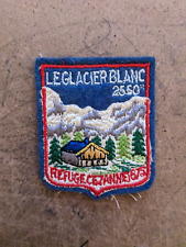Ecusson tissu glacier d'occasion  La Crau