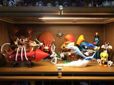 1 peça boneco fofo Looney Tunes Bugs Bunny Tasmanian Devil Tweety Sylvester 3D faça você mesmo, usado comprar usado  Enviando para Brazil