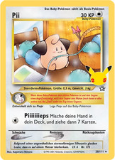 Pii pokémon karte gebraucht kaufen  Grevenbroich