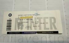 Biglietto stub uefa usato  Zeccone