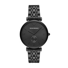Relógio de pulso feminino EMPORIO ARMANI GIANNI AR11299 aço inoxidável preto comprar usado  Enviando para Brazil