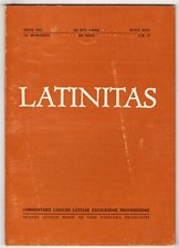 Latinitas 1986 usato  Ariccia