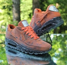 Nike Air Max 90 QS Mars Landing Feminino Tamanho 6 Laranja Preto Personalizado CD0920-600 comprar usado  Enviando para Brazil