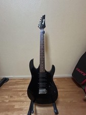 Guitarra elétrica Ibanez GRX70 GIO preta fabricada na Indonésia S/N I9022633 comprar usado  Enviando para Brazil