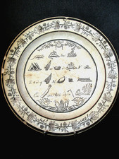Assiette parlante rebus d'occasion  Melun