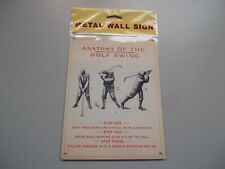 Golf metal wall for sale  WORKSOP