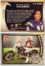 CARREGADORES FLEER PLATINUM 2002 DONALD RECHE CALDWELL NFL BACK TO THE BONE #9/20, usado comprar usado  Enviando para Brazil