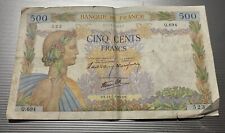 Banconota 500 franchi usato Banconota 500 franchi usato  Genova